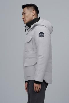 Chamarras Canada Goose Hombre Mexico - Maitland Abrigos Black Label Blancos VB2809764